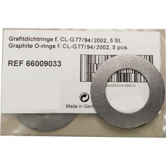Hera grafitové tesniace krúžky-5ks CL-G/CL-G 97