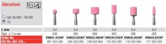 Edenta Lab Abrasives Ružová High Grade - brúsne nástroje - 12 ks