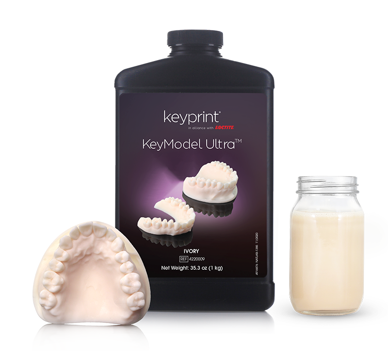 KeyPrint KeyModel Ultra - živica na dentálne a ortodontické modely