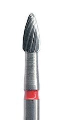 Edenta TC390 - dokončovacie karbidové nástroje, plameň - 5 ks