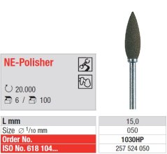 Edenta Lab NE Polisher - leštiace nástroje - 100 ks
