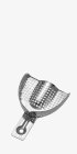 Aluminium perforated impression tray