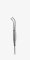 TWEEZER FOR SUTURE CURVED