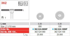 Edenta Lab 362 - Flex Turbo, diamantové kotúče - 1 ks