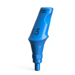 Plastový plánovací pilíř estetický QR/d5.2/25°/L1.5 – angulovaný, široký