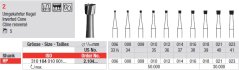 Edenta Lab 2 - oceľové nástroje, Inverted Cone - 5 ks