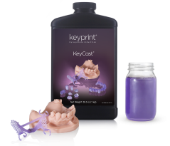 KeyPrint KeyCast - živica na odlievanie s vyhorením bez zvyškov
