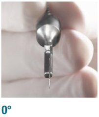 Medesy 3640 - anatomická rukoväť na skalpely (0°, 15°, 30°).