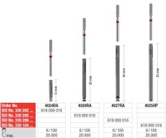 Edenta FG adapter - 6 ks