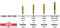 Edenta Lab Conical Pinsystem - 1000 ks