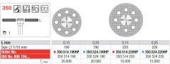 Edenta Lab 350 - SuperFlex diamantové kotúče - 1 ks