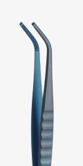 TWEEZER TITANIUM CURVED