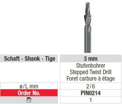Edenta Lab Dowel Pins - 1000 ks
