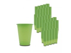 Polydent Poháre plastové, 180ml, 150 ks