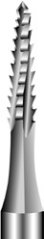 Edenta RF163 - chirurgické oceľové nástroje, Lindemann bone cutter - 3 ks