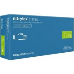 Mercator nitrilové rukavice Classic, nepúdrované, 100ks