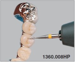 Edenta Lab 60 - TC nástroje, Plain cut superfine - 1 ks