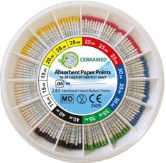 Cerkamed Absorbent Paper Points - papierové čapy