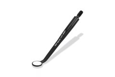 Hahnenkratt UltraMicro BlackLine - mikro zrkadielka v matnej čiernej farbe - 1 ks