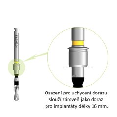 Vrták finální T4.0 – krátký, pro doraz (DS/C)