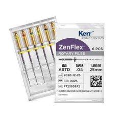 Kerr ZenFlex - rotačné endodontické nástroje