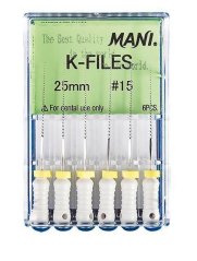 Mani K-Files ručné endodotické nástroje