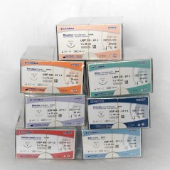 CHIRASORB Plus vstrebateľné šitie - prírodná farba, 24ks