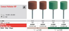 Edenta Lab Conus Polisher - leštiace nástroje po frézovaní - 6 ks