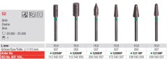 Edenta Lab 52 - sintrované diamantové nástroje, Coarse - 1 ks