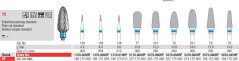 Edenta Lab 70 - TC nástroje, Plain cut standard - 1 ks