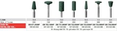Edenta Lab Abrasives Zelená - brúsne nástroje - 12 ks