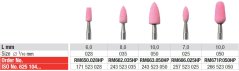 Edenta Lab Abrasives Ružová High Grade - brúsne nástroje - 12 ks