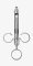 STAINLESS STEEL SYRINGE DOUBLE RING AM. THR.