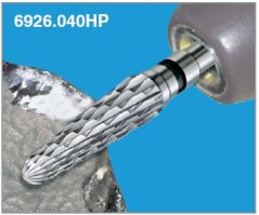 Edenta Lab 26 - TC nástroje, Titanium toothing coarse - 1 ks