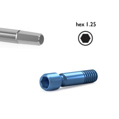 Fixačná skrutka LASAK BioniQ® QR/hex1.25