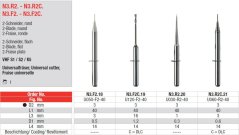 Edenta Lab N3.R2.-N3.R2C. a N3.F2.-N3.F2C. - CAD/CAM nástroje pre VHF - 1 ks