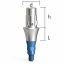Báza Uni-Base® LASAK BioniQ® QR/I/d4.5/h5.5 - priama, so šesťhranom