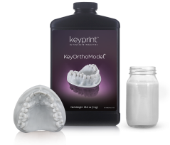KeyPrint KeyOrthoModel - živica na superrýchlu a presnú výrobu ortodontických modelov