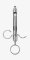 STAINLESS STEEL SYRINGE SINGLE RING EU. THR.