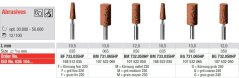 Edenta Lab Abrasives Hnedá - brúsne nástroje - 12 ks