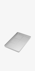 TRAY SMALL PERFORATED ALUMINIUM SILVER