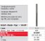 Edenta Lab Sandpaper mandrely - 6 ks