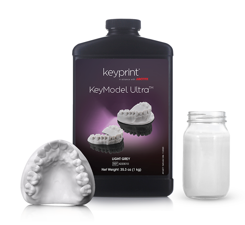 KeyPrint KeyModel Ultra - živica na dentálne a ortodontické modely